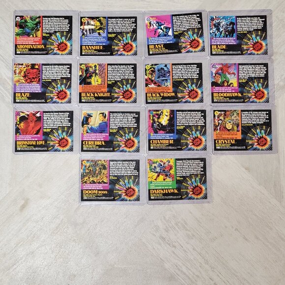 Marvel Universe Series 5 (1994) BASE Trading Cards  - Banshee to M - Picture 3 of 16